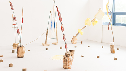 an art exhibition